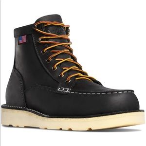 Danner Bull Run Moc Toe boots Black Size 15